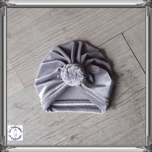 Warm and soft stretch velvet swirl beanie turban 10 colors